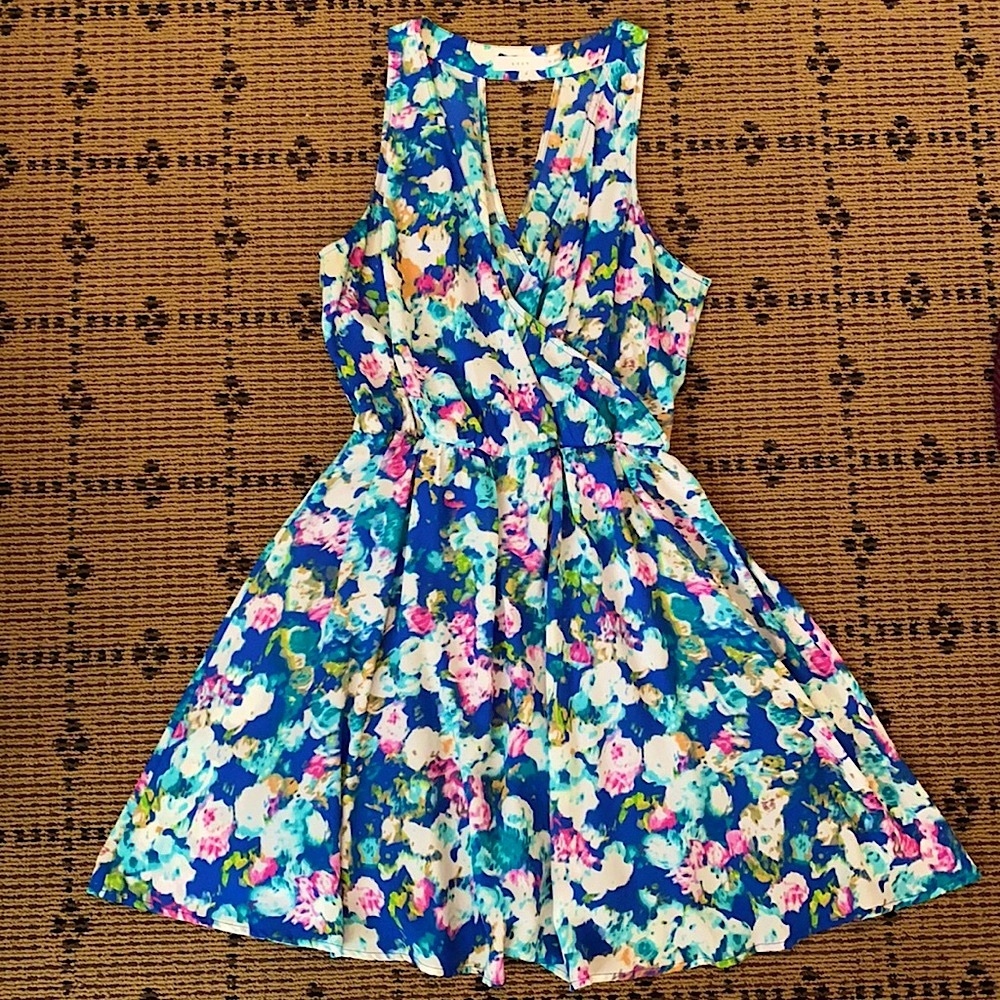 Lush Spring Floral Dress